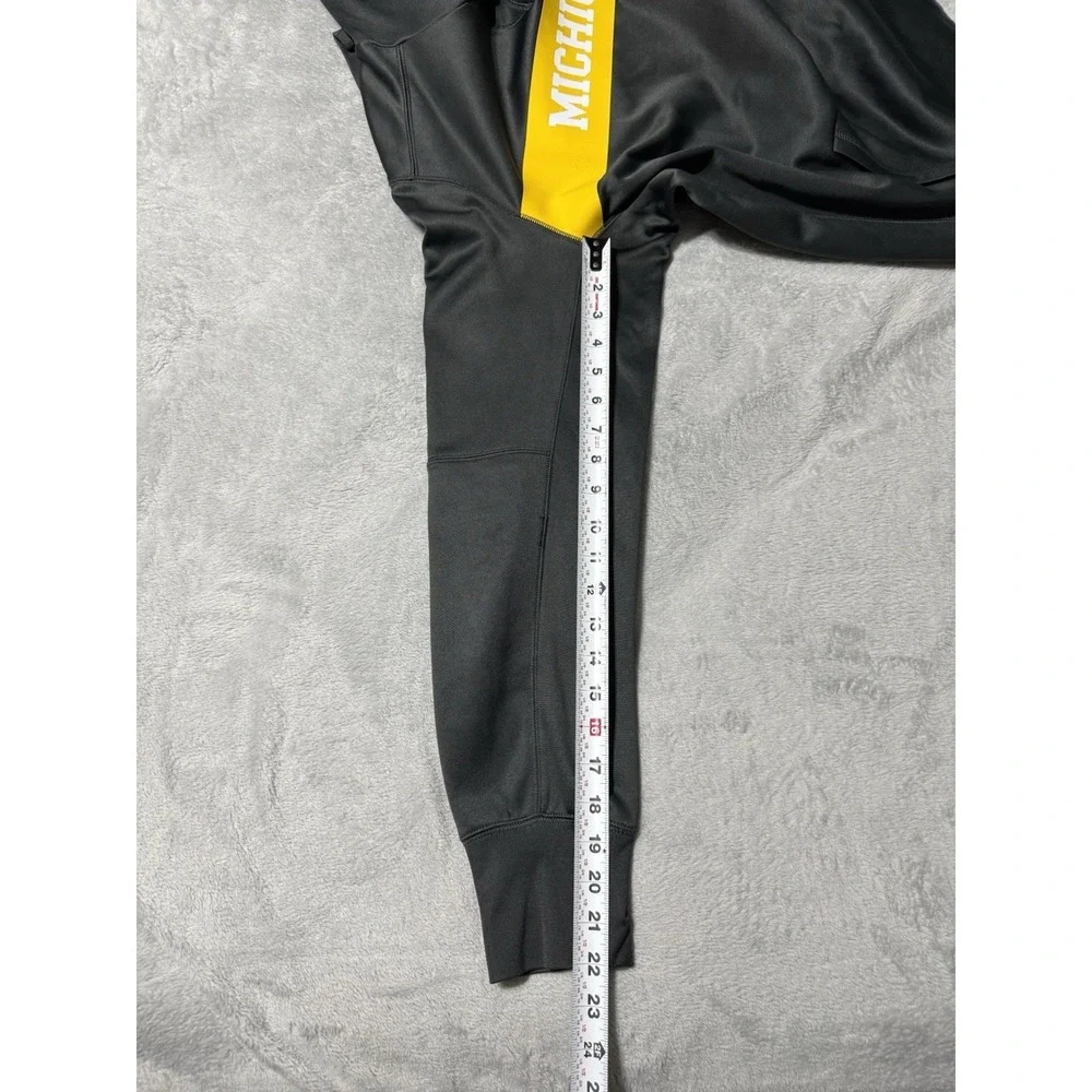 Nike Jordan Michigan Hoodie Dri Fit Long Sleeve Mens Large‎ Gray